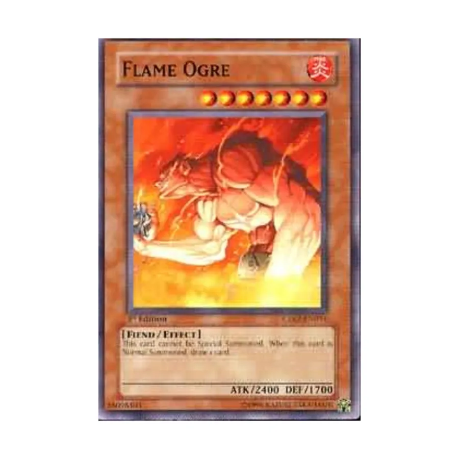 

CCG Огненный огр (Обычный), Yu-Gi-Oh - Cyberdark Impact - Singles