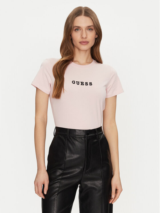 

Футболка обычного кроя W5RI54 J1314 Guess, бежевый