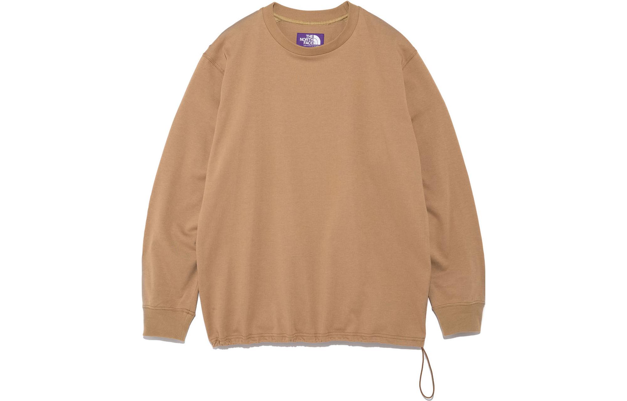 

Толстовки X Nanamica, унисекс, с круглым вырезом, средней толщины, стандартного размера The North Face Purple Label, хаки