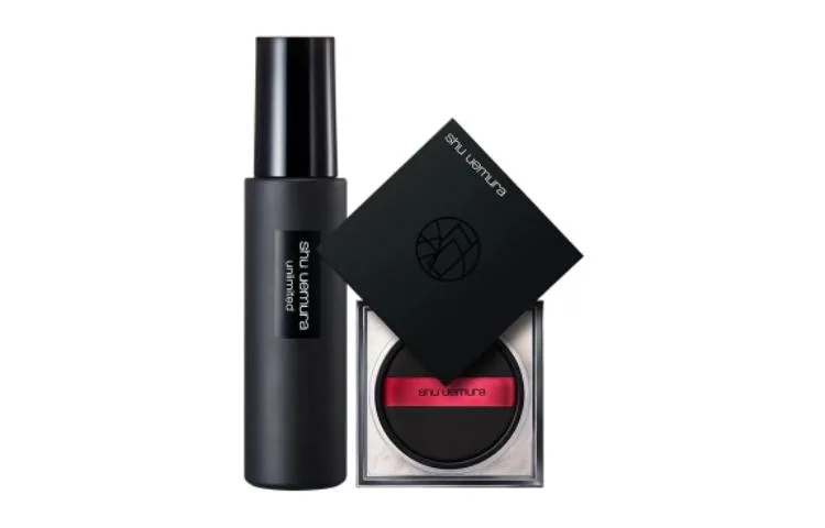 Shu Uemura Пудра для макияжа Camlet Spray Setting Honey Powder, Feather spray 100ml + setting powder 15g — фото 2