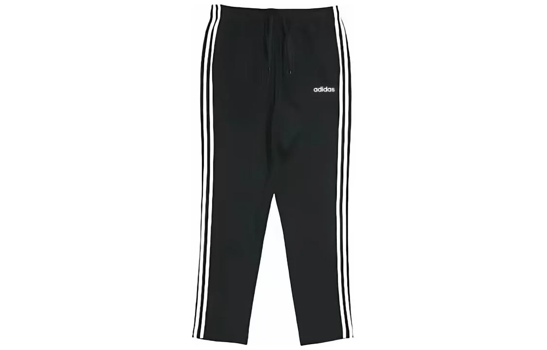 Брюки Essentials 3 Stripes Adidas, черный — фото 3