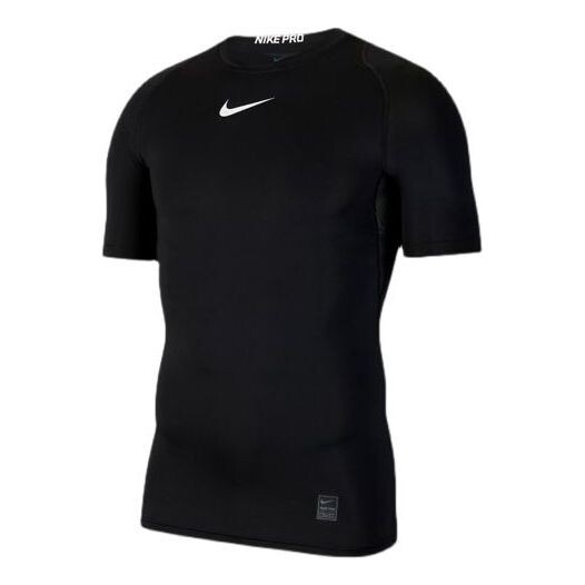 

Футболка Nike pro Short Sleeve Tight Black, черный
