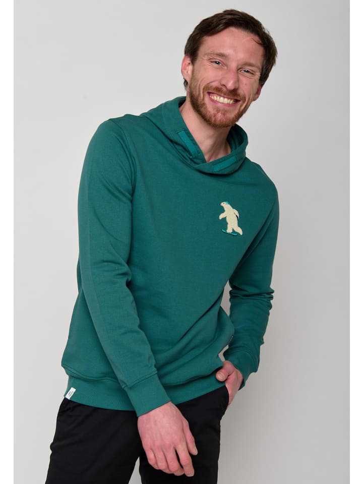 

Толстовка Animal Ice Bear в цвете Jungle Green GreenBomb