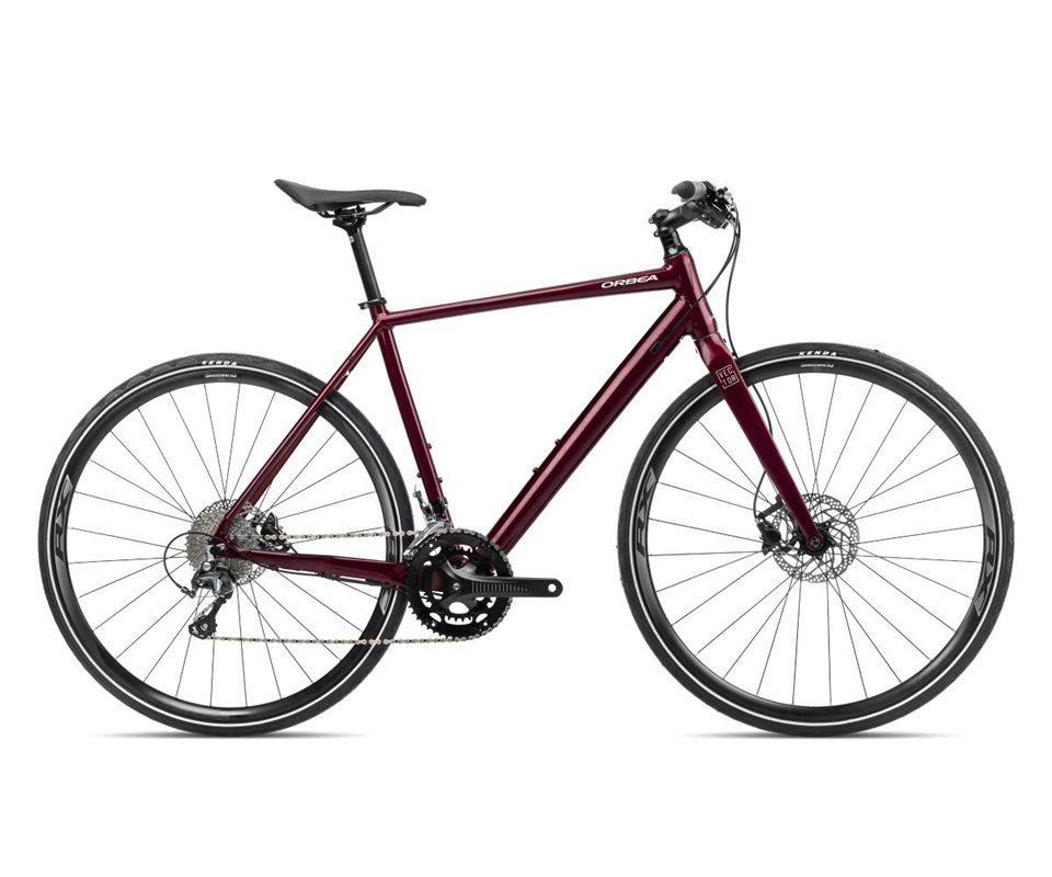 

Гибридный велосипед Orbea Vector 10 Metallic Dark Red (глянец)
