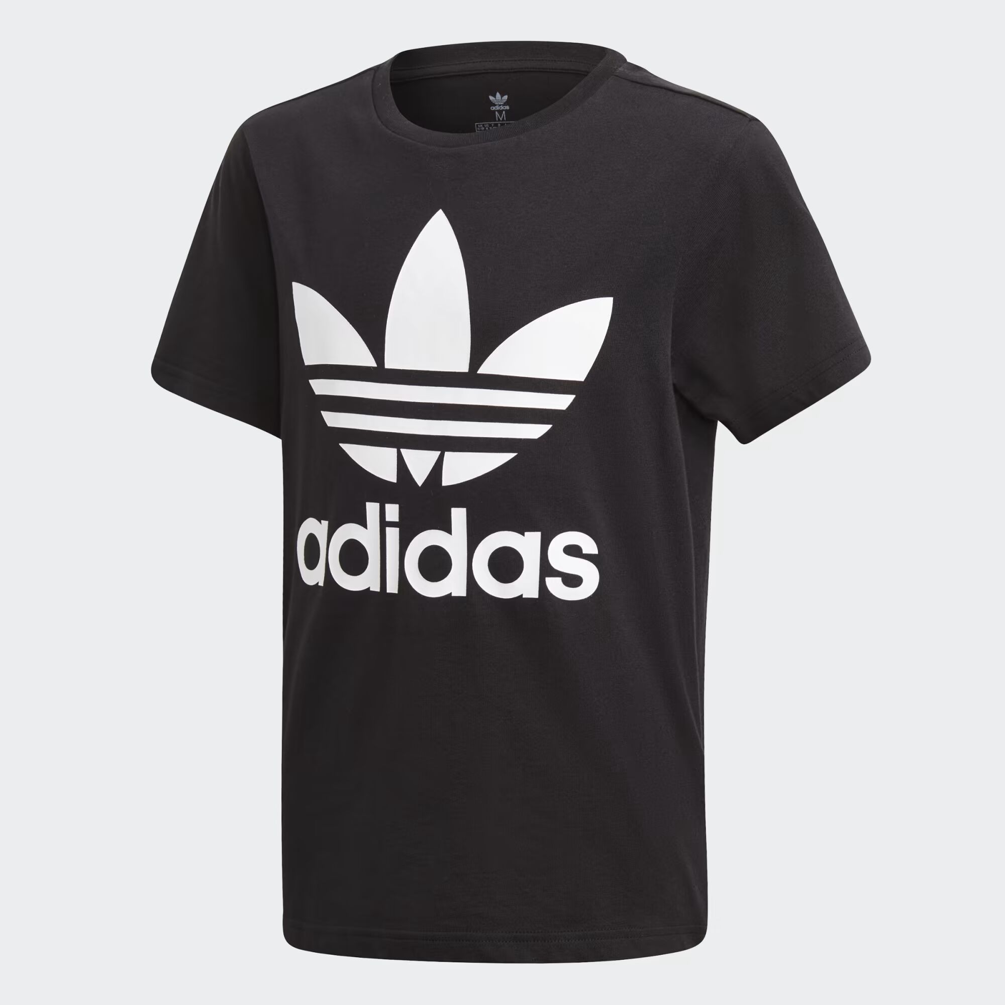 

Футболка-трилистник Adidas, цвет Black/White