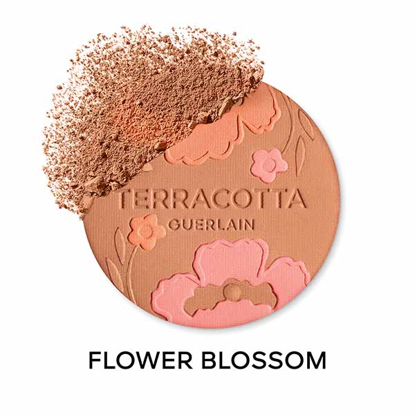Осветляющая пудра для естественного эффекта здоровой кожи GUERLAIN Terracotta Flower Blossom — фото 2
