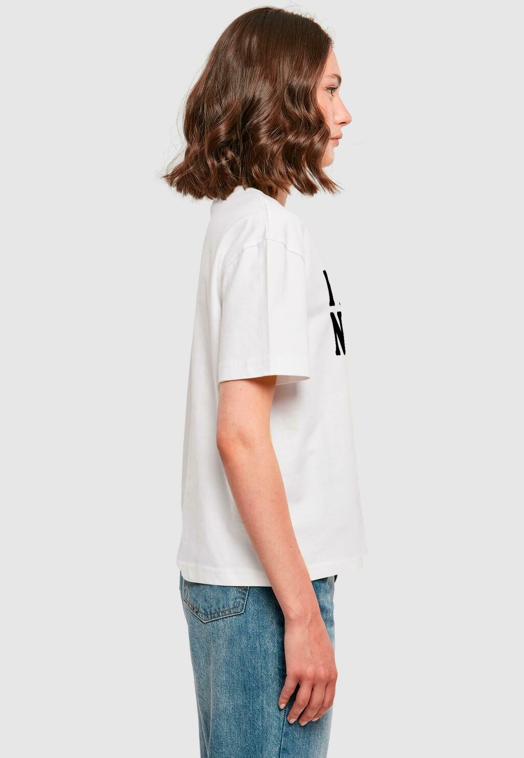 

Футболка с принтом I LOVE NERDS Mister Tee, белый
