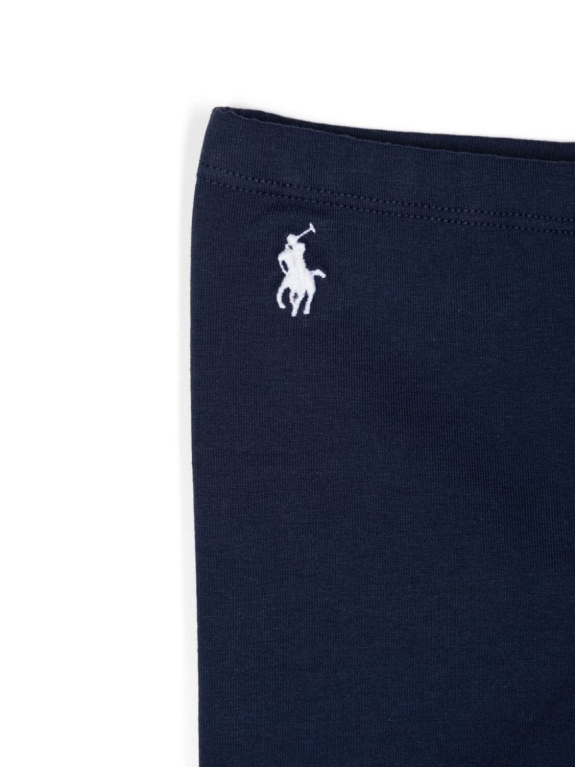 Ralph Lauren Kids комплект из хлопковых леггинсов с принтом Polo Bear, белый — фото 3