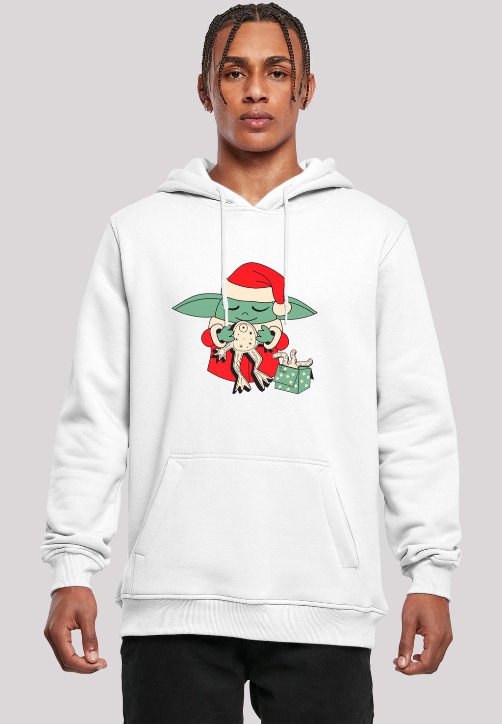 

Толстовка STAR WARS GROGU TO YOU XMAS F4NT4STIC, белый