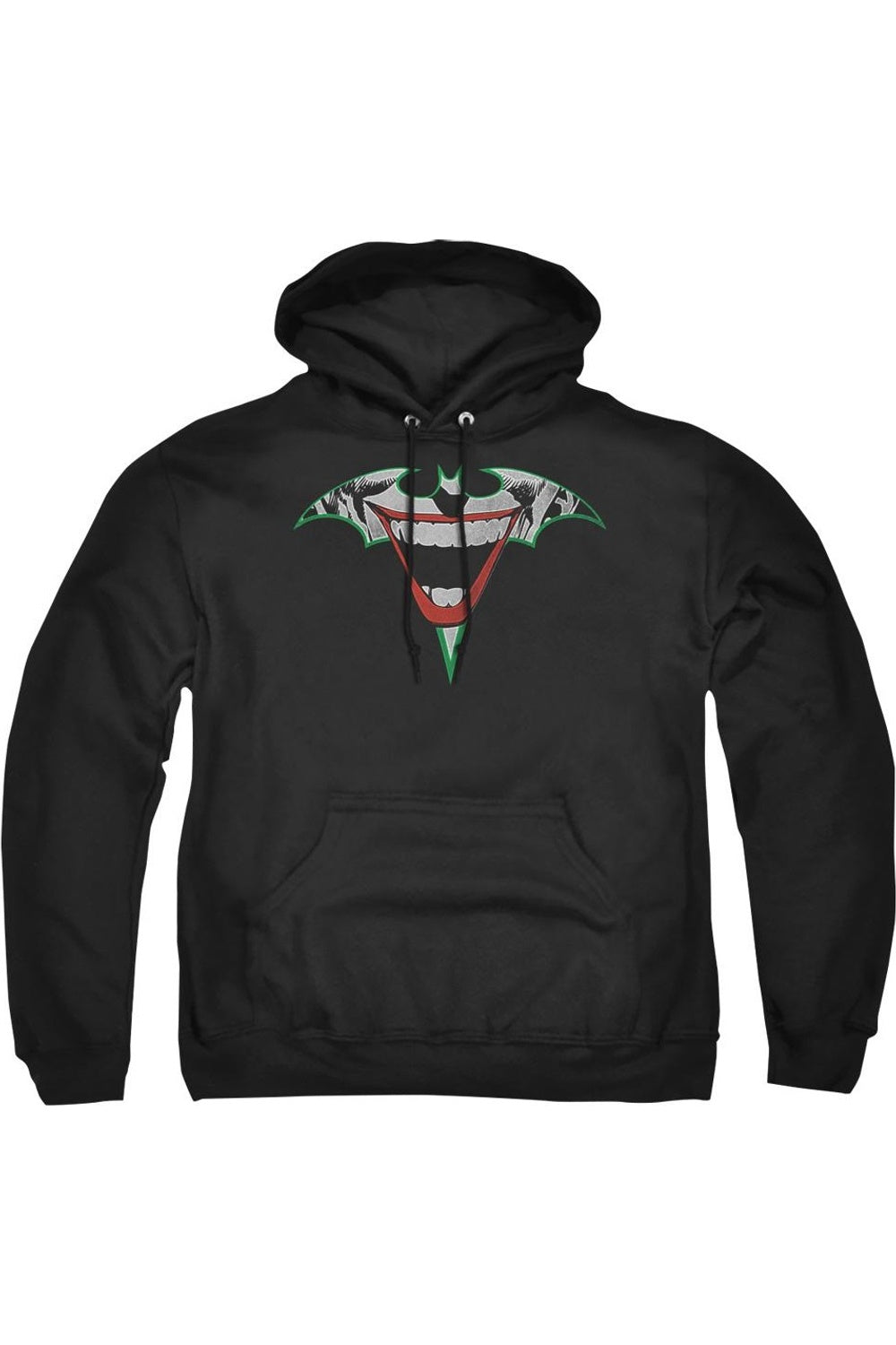 

Толстовка с капюшоном Batman Joker Bat Logo для взрослых Gildan, черный