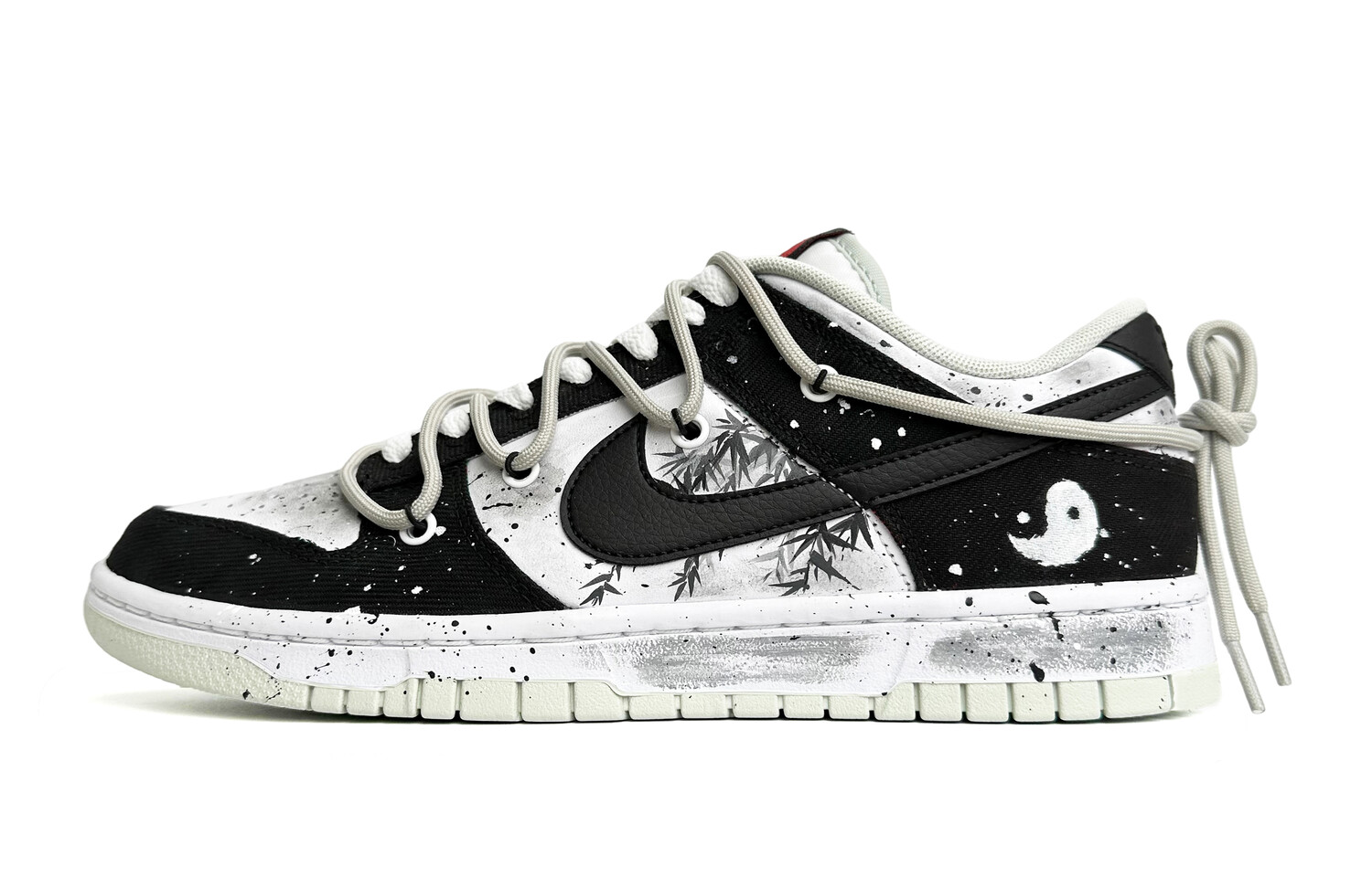 

Кроссовки Nike Dunk Skateboard Shoes Men Low-Top Black White