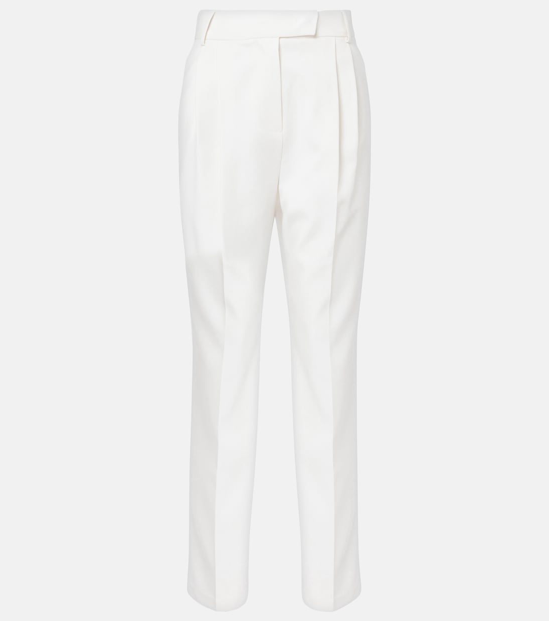 

Брюки Bea с высокой талией прямого кроя The Frankie Shop, белый