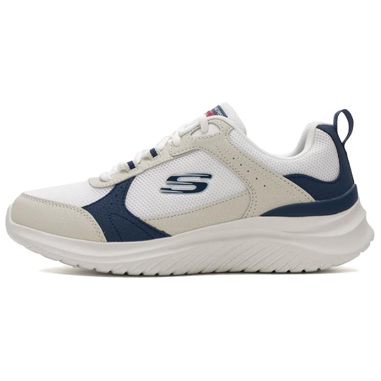 

Skechers FLECTION 3.0 Абразивостойкие дышащие беговые кроссовки мужские экрю, цвет Ecru