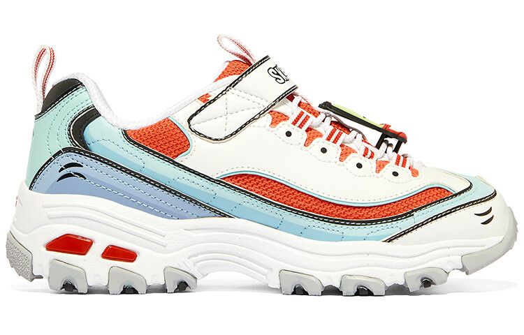 Кроссовки детские серии D"LITES GS Low-top красные Skechers — фото 2