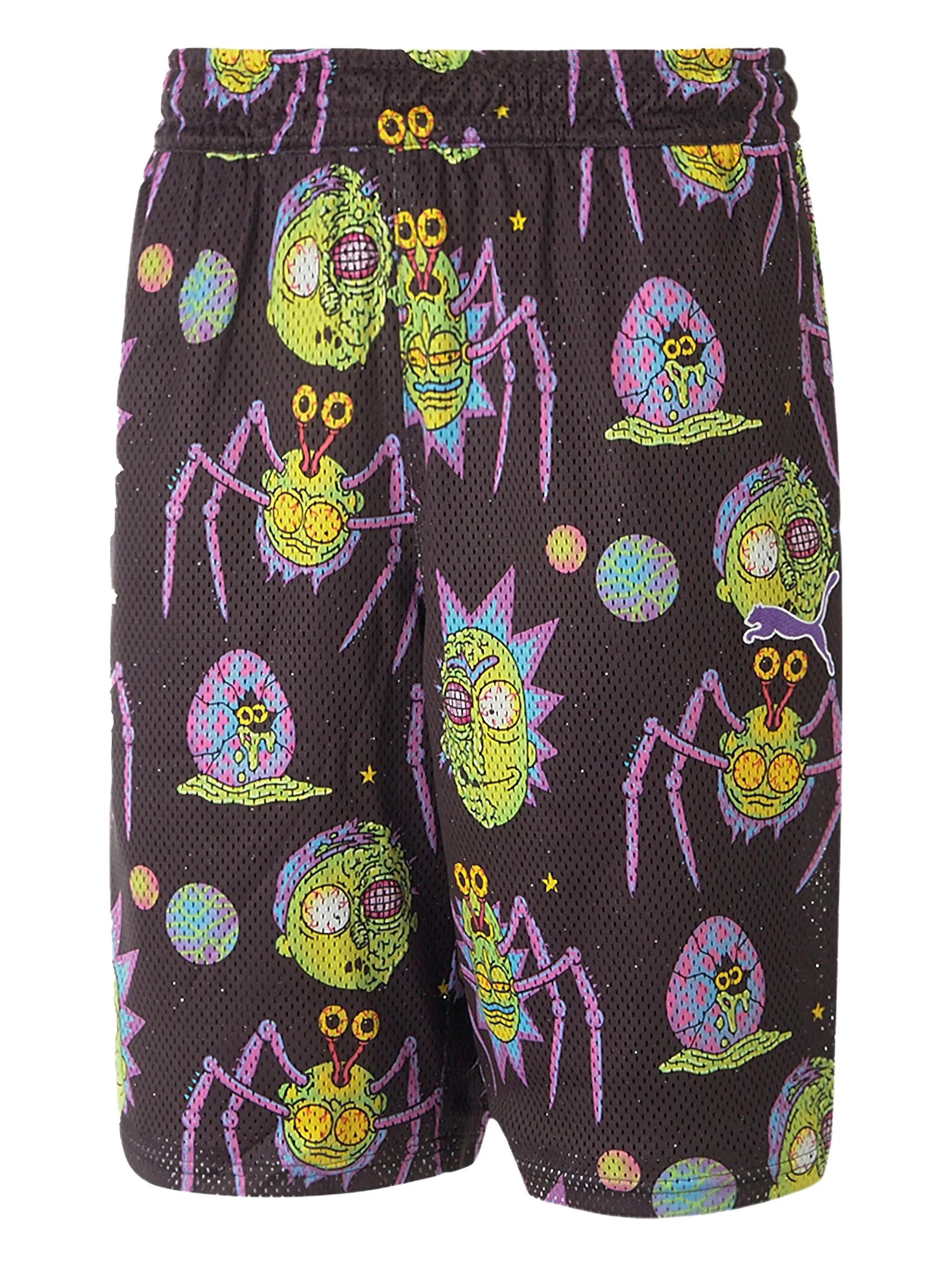 

Шорты AOP с графичным принтом из коллаборации с Rick and Morty Puma, коричневый