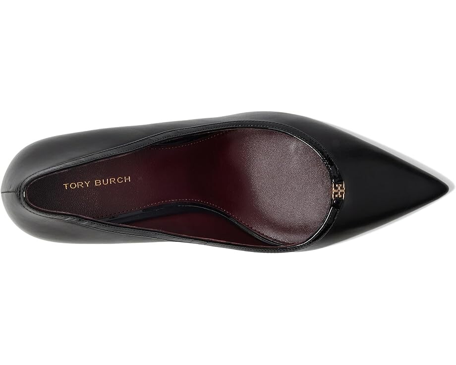 Туфли Tory Burch Double T-Buckle Pump 80 mm, цвет Perfect Black/Perfect Black — фото 2