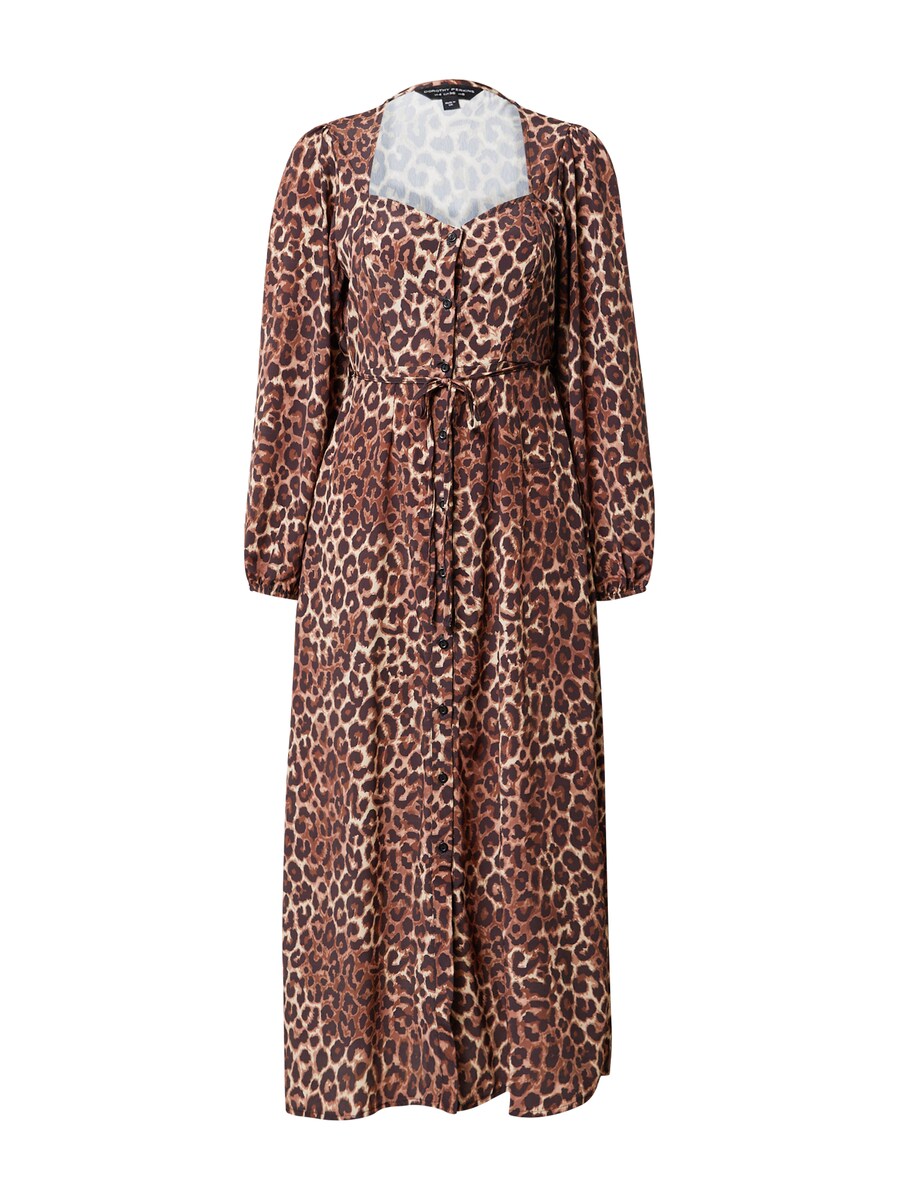 

Платье-рубашка Dorothy Perkins Kitty, цвет Chocolate/Pueblo
