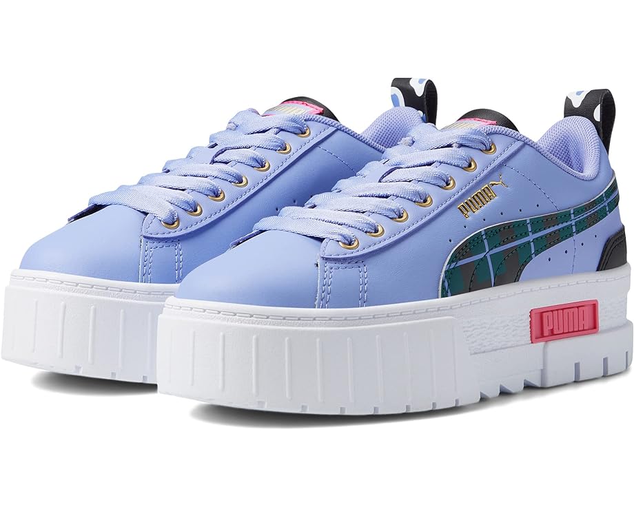 

Кроссовки Puma Mayze 90s Prep, цвет Lavender Pop/Puma Black/Puma White