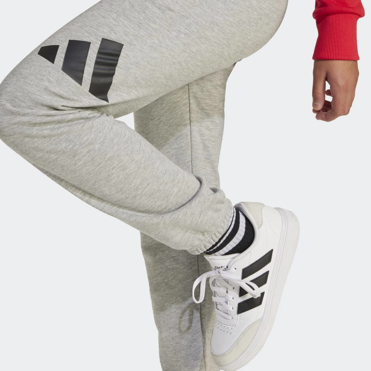 Adidas Essentials Детские брюки, серый — фото 3