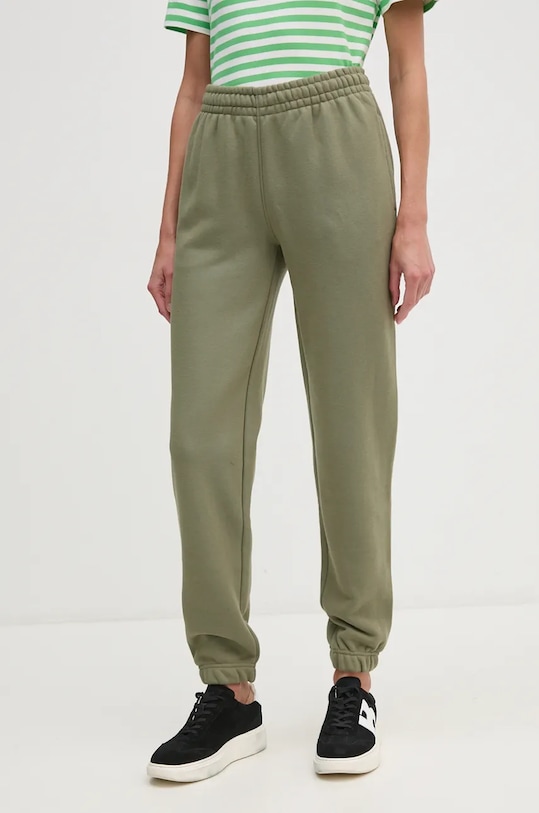 

Хлопковые спортивные брюки Lacoste, зеленый