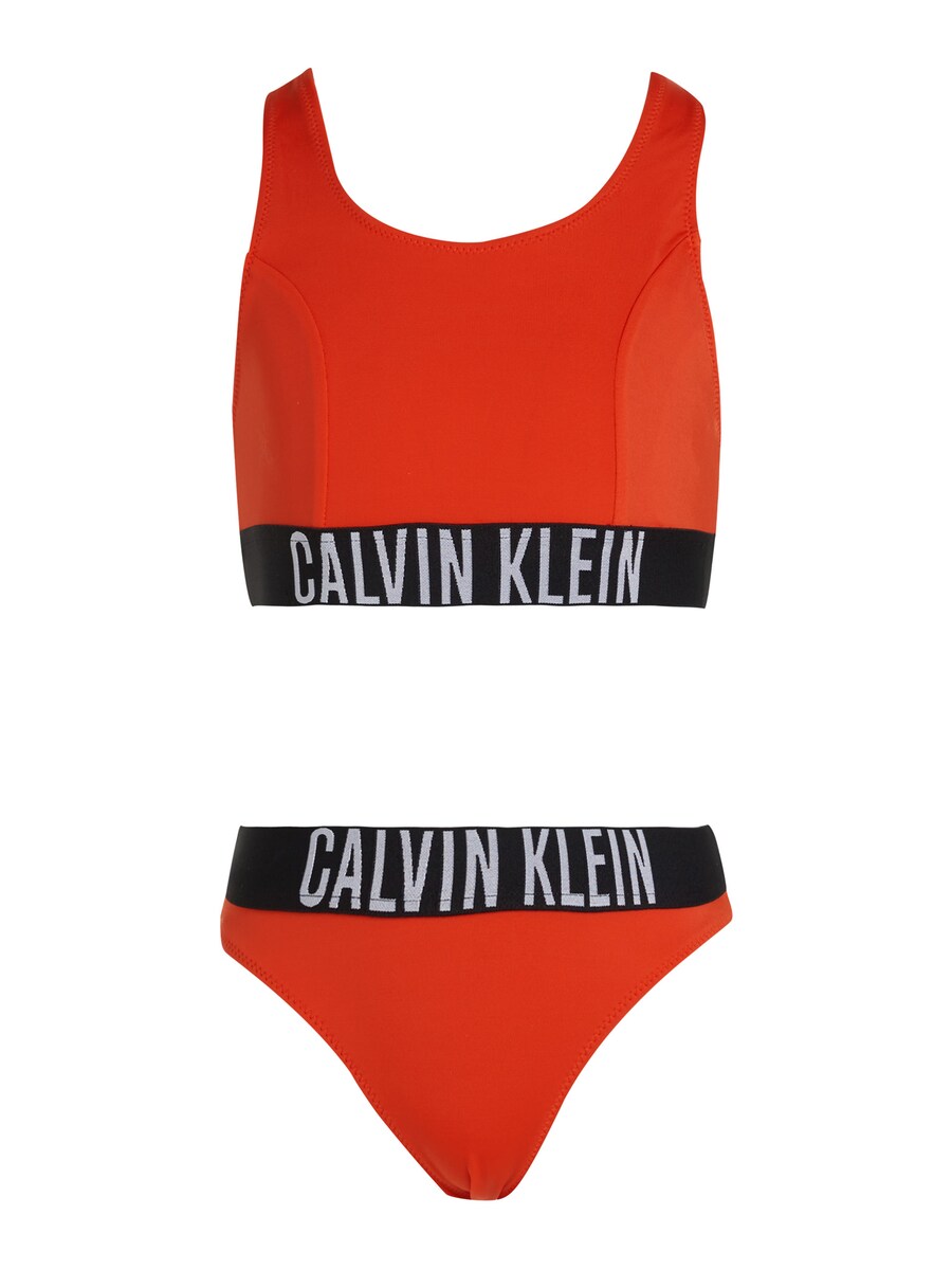 

Бикини без косточек Calvin Klein Swimwear, красный