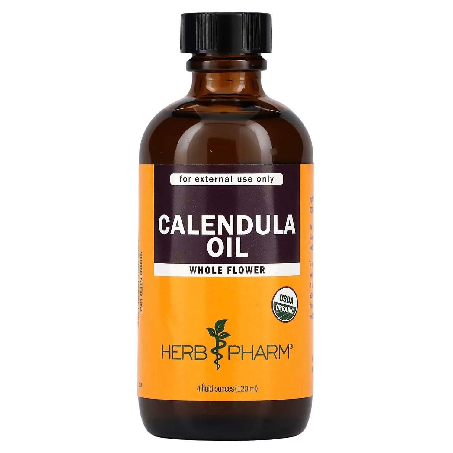 

Масло календулы Herb Pharm холодного отжима, 120 мл