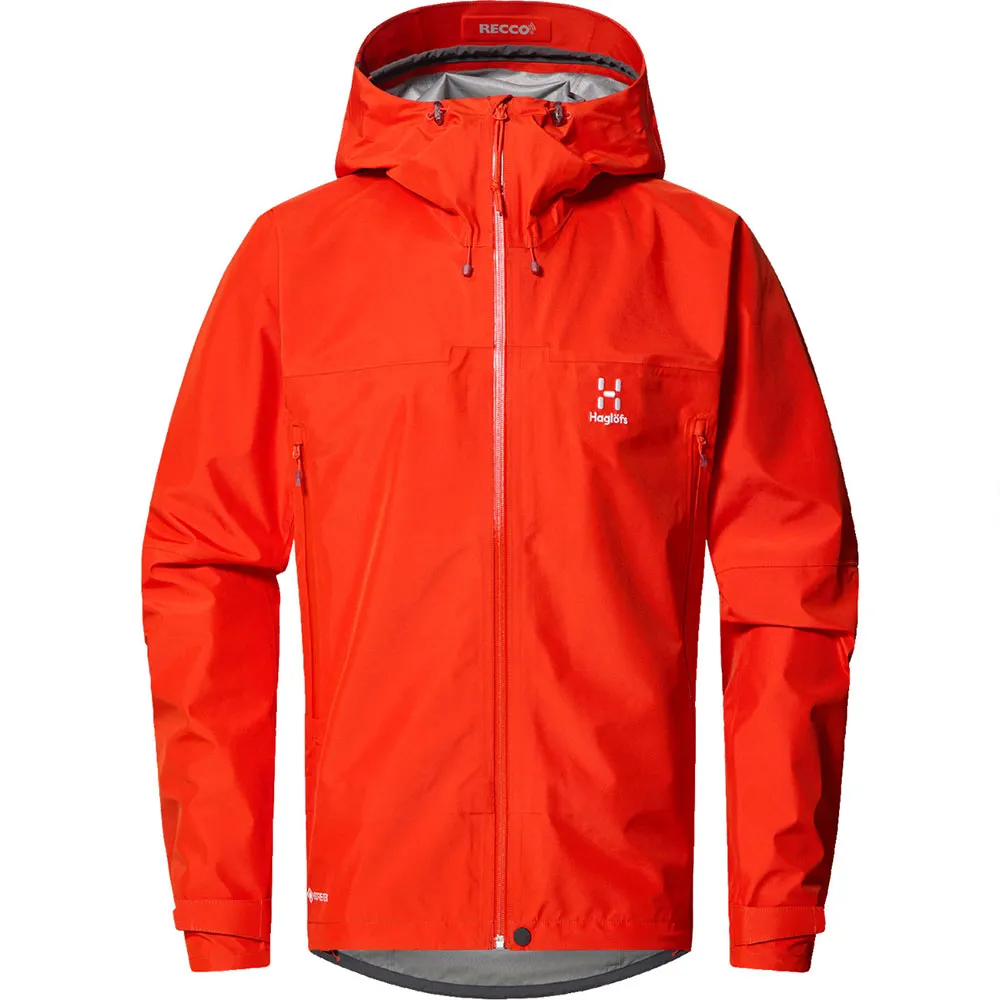 

Куртка Haglöfs Roc Flash Goretex, оранжевый