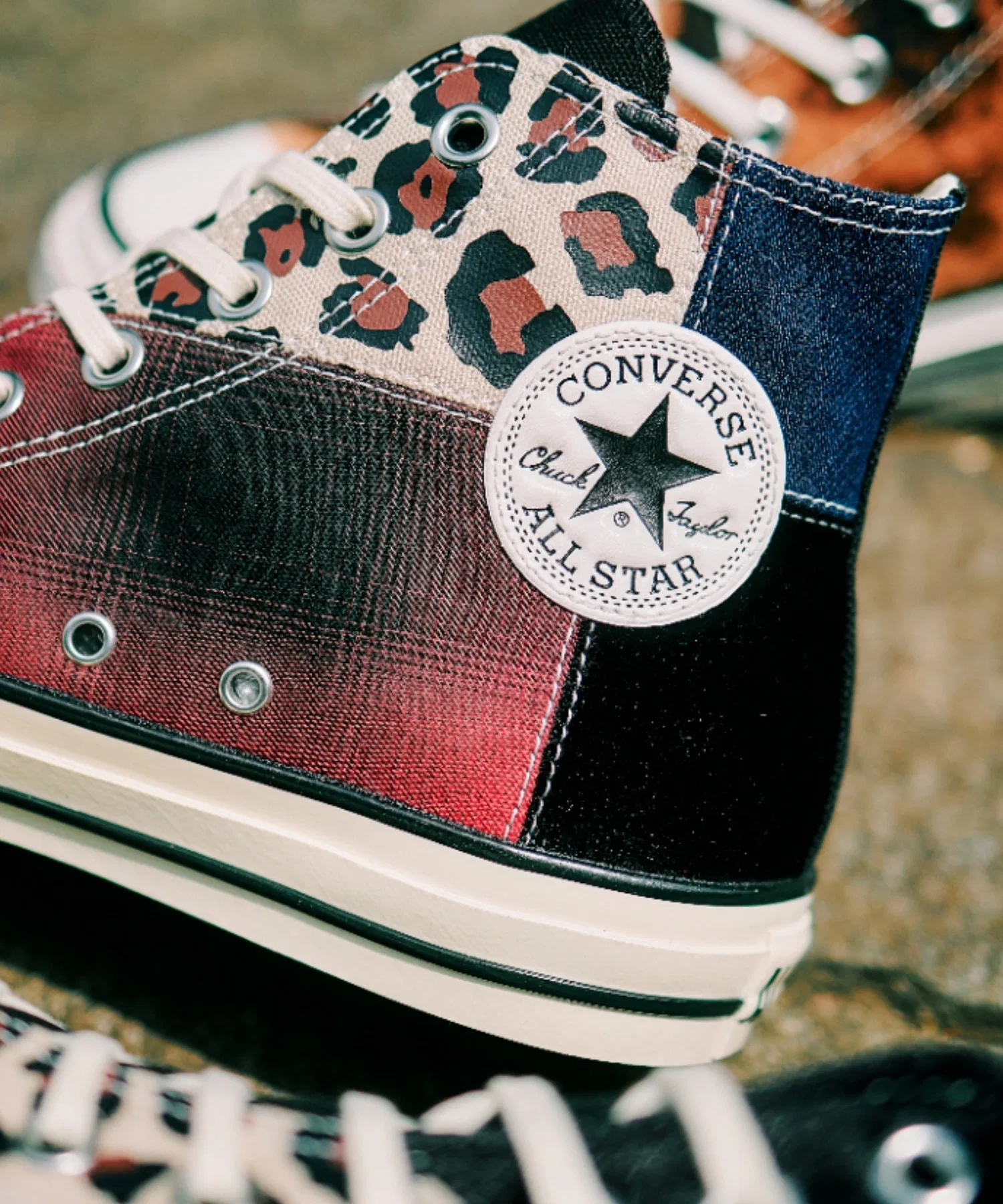 Кроссовки CONVERSE ALL STAR AGED MATERIALBLOC HI 31314950 — фото 4