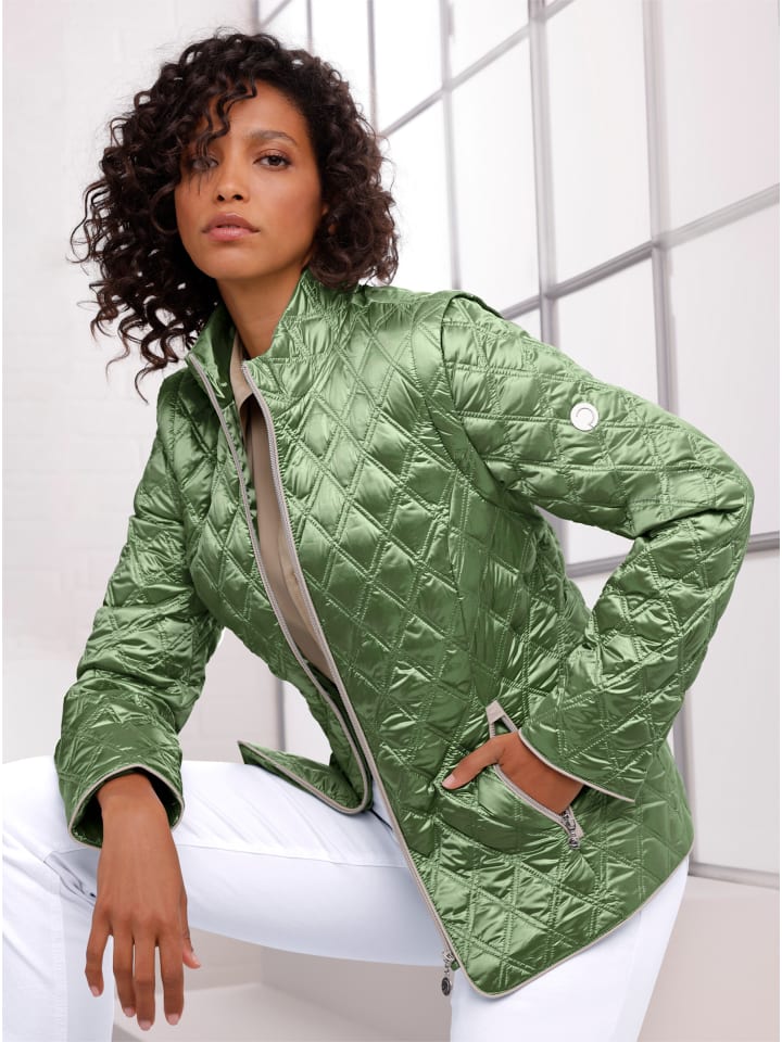 

Creation L Легкая пуховая куртка цвета эвкалипта