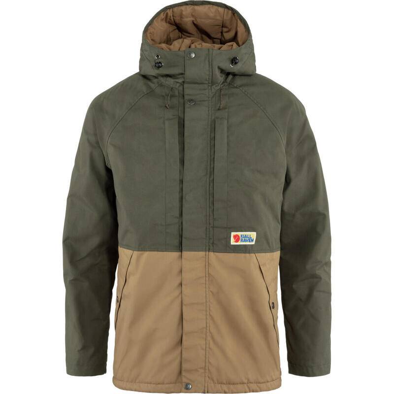 

Зимняя куртка Fjallraven, цвет dunkelolivgrün/schwarz