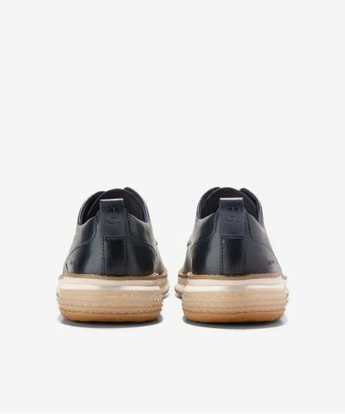 Мужские кроссовки из кожи COLE HAAN OriginalGrand Energy Weave чёрные — фото 4