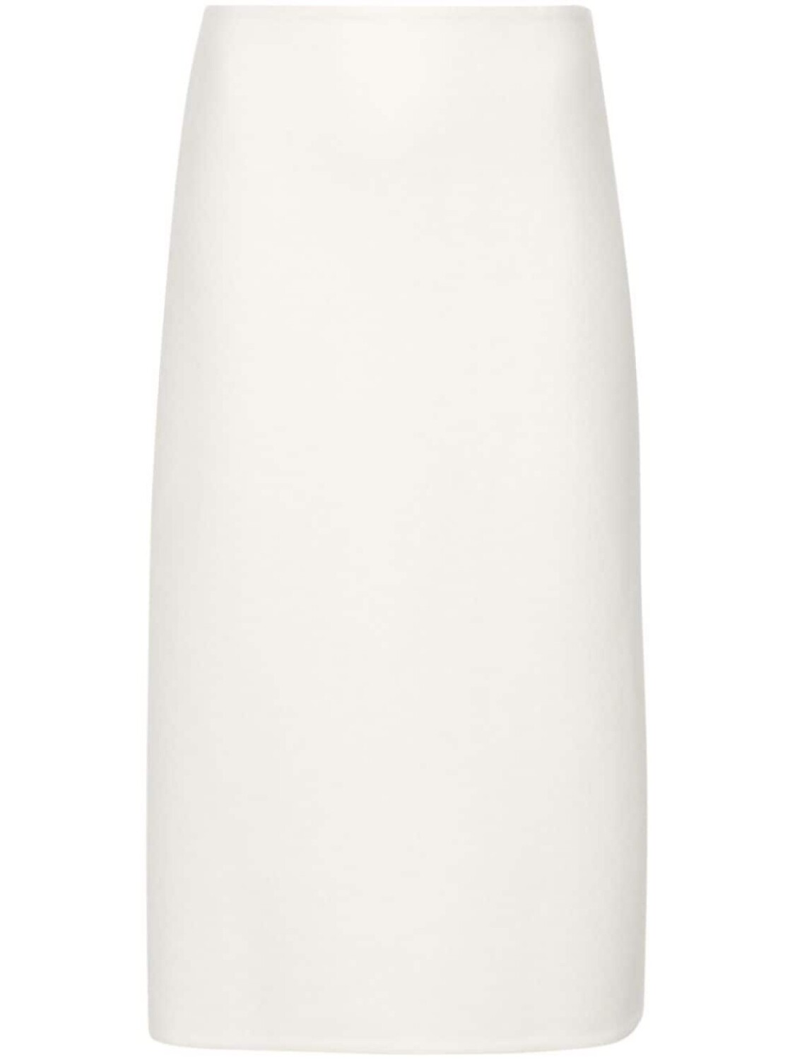 

Ermanno Scervino юбка миди из вирджинской шерсти, белый