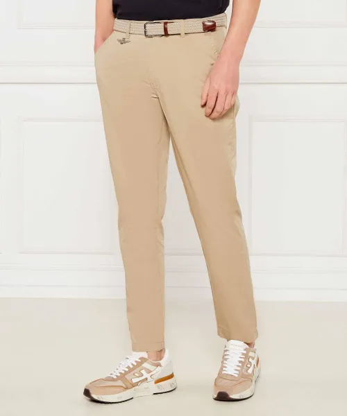 

Брюки чинос Regular fit Aeronautica Militare, бежевый