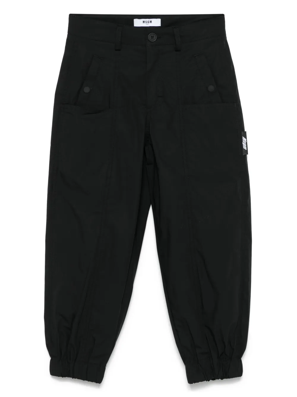 

Брюки карго MSGM Kids, черный