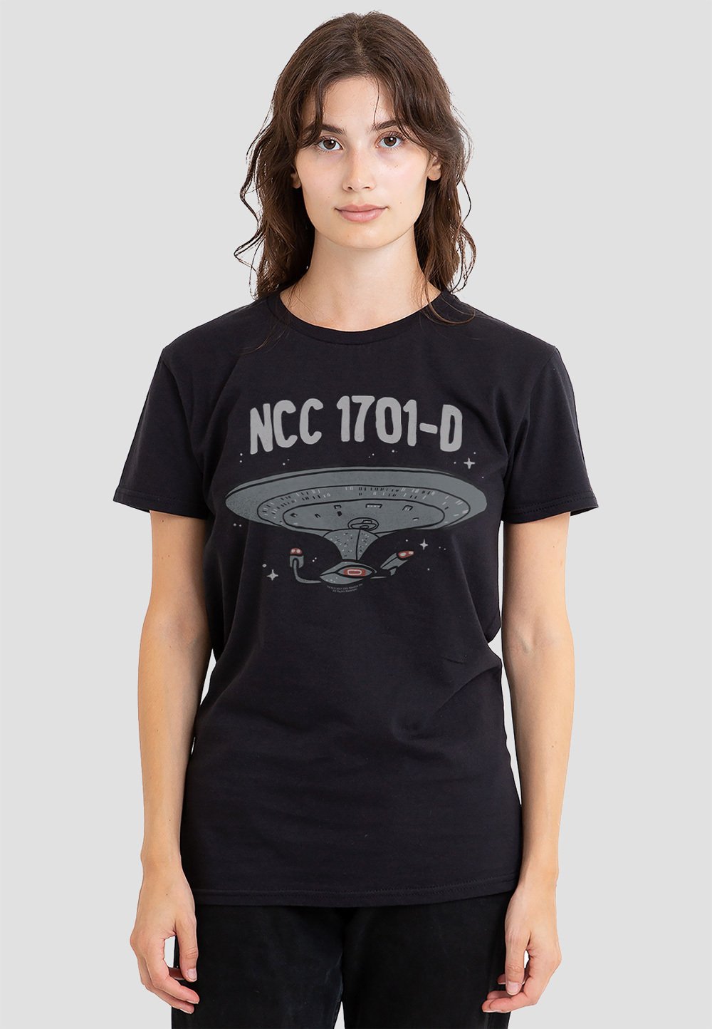 

Футболка с принтом STAR TREK THE NEXT GENERATON Cotton Soul, черный