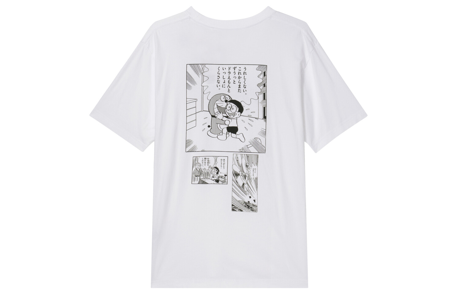 Doraemon X Футболка унисекс 00 Белая Uniqlo, белый — фото 2