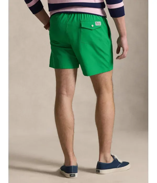 Пляжные шорты regular fit Polo Ralph Lauren, зеленый — фото 3