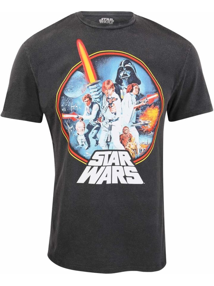 

Футболка Unisex Acid Wash T-Shirt) черного цвета Star Wars