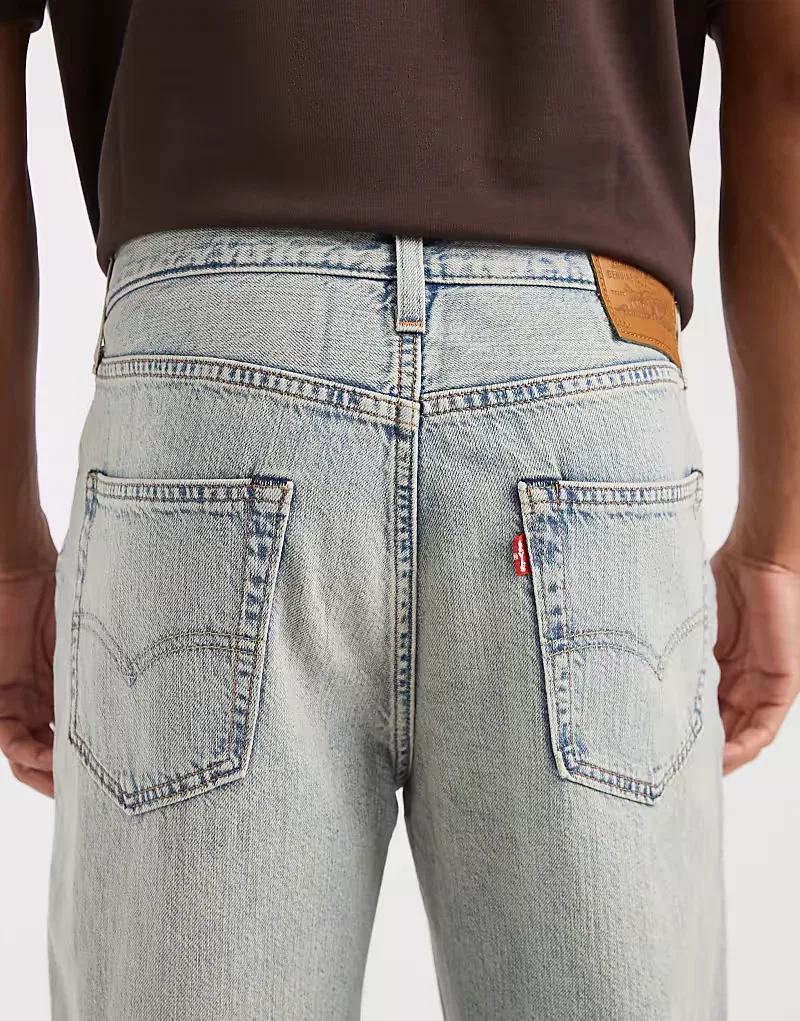 Джинсы Levis 568 свободного прямого кроя Levi's, светло-синий — фото 4