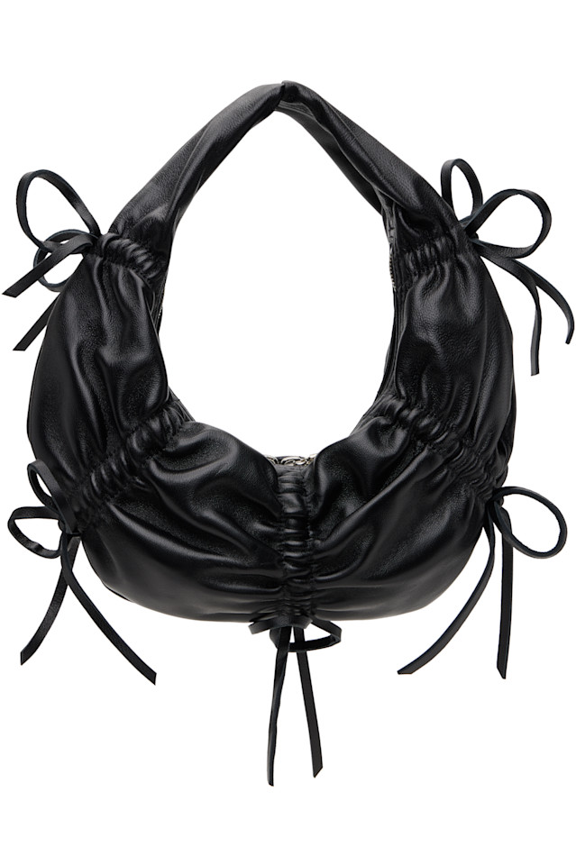 

Маленькая кожаная сумка для пельменей Andersson Bell, черный