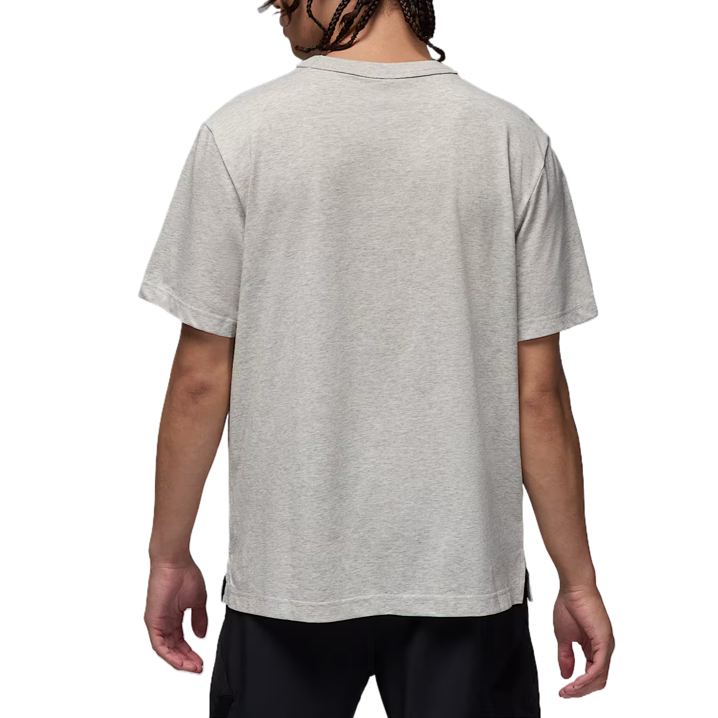 Мужская спортивная футболка с коротким рукавом Dri-FIT Jordan, серый — фото 3