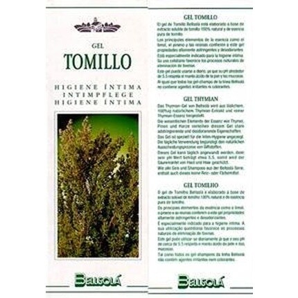 

Bellsola Гель Томилло 250мл