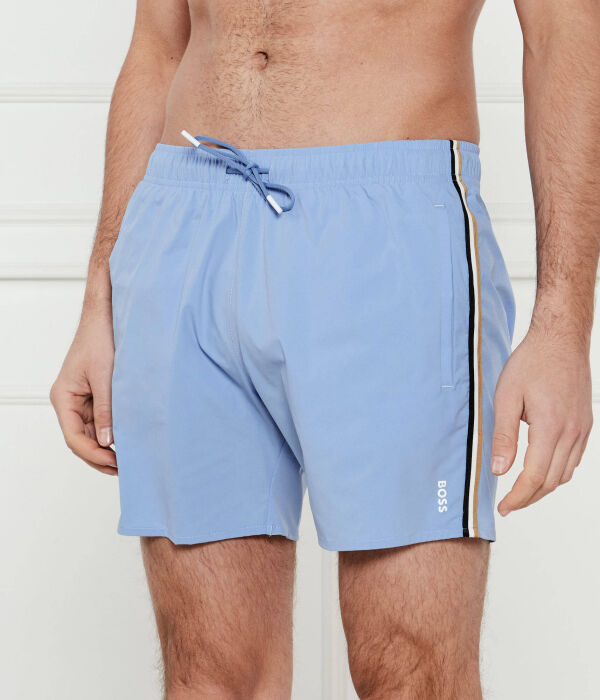

Культовые шорты для плавания Regular fit Boss, синий
