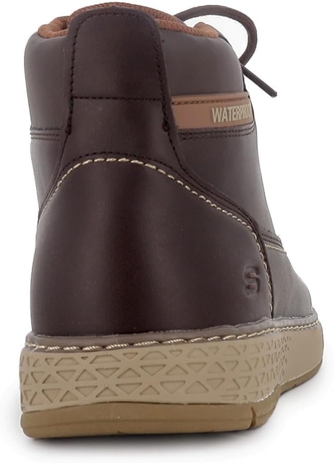 Мужские кроссовки Skechers Garlan - Deno, темно-коричневый — фото 4