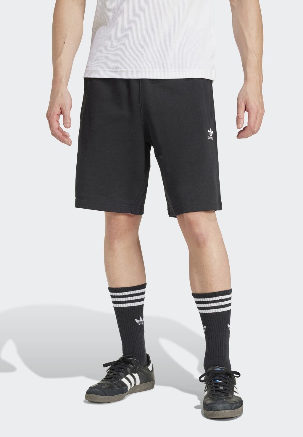 

Спортивные штаны ESSENTIALS TREFOIL adidas, черный