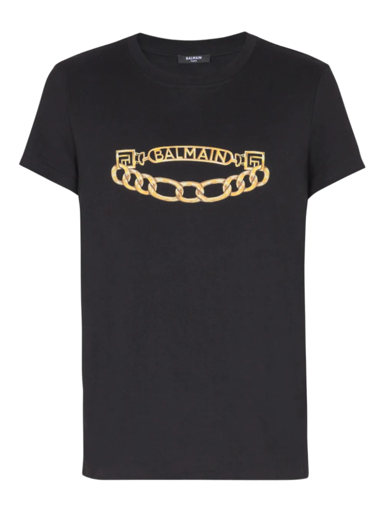 

Balmain футболка с принтом Chaînes, черный