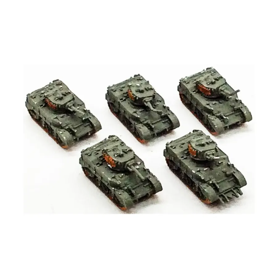 

M5/M5A1 Коллекция Стюарта №7, WWII Micro Armour - United States - Loose Miniatures (1:285)