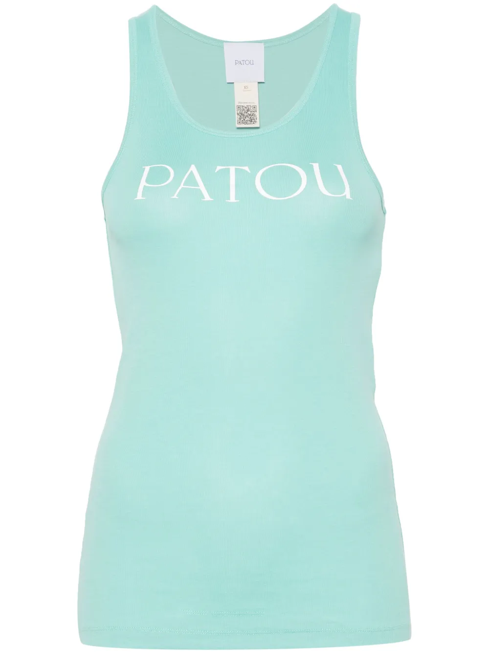 

Топ из органического хлопка с логотипом PATOU, зеленый