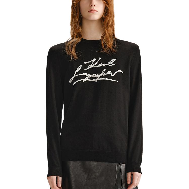 

Свитер KARL LAGERFELD женский черный KARL LAGERFELD / Karl Lagerfeld Jeans