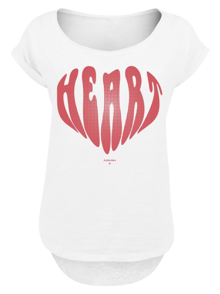 

Удлиненная футболка с сердечком ко Дню святого Валентина, красная с белым F4NT4STIC, Красный, Удлиненная футболка с сердечком ко Дню святого Валентина, красная с белым F4NT4STIC